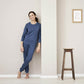 Pyjama femme BETTY 100 % coton - LIVING CRAFTS