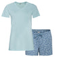 Pyjama short MIRIAM 100% coton bio - LIVING CRAFTS