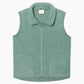 Gilet coupe droite femme en laine polaire - ENGEL