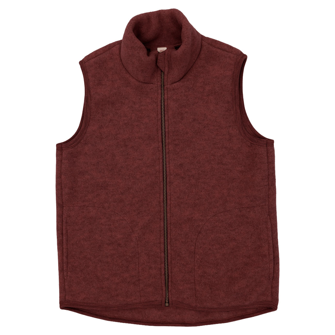 Gilet coupe droite femme en laine polaire - ENGEL