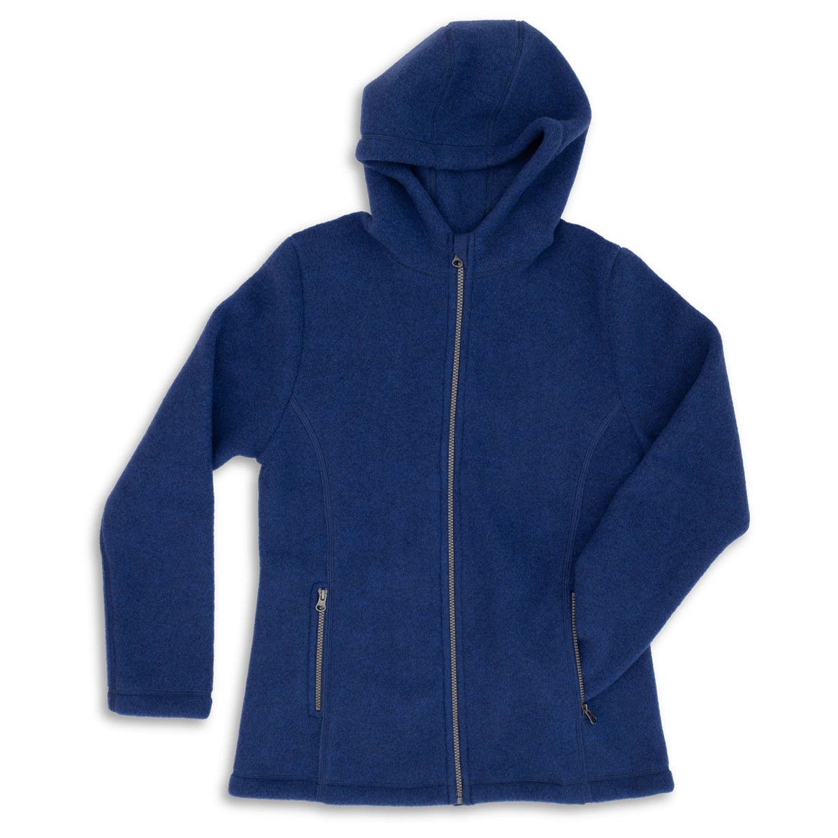 Veste à capuche femme 100% laine polaire - ENGEL