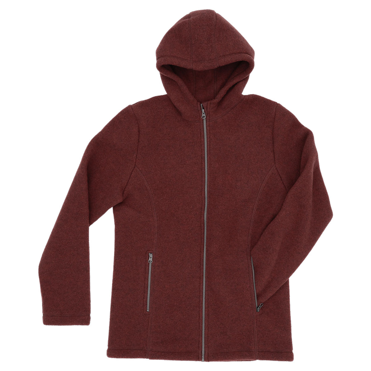 Veste à capuche homme 100% laine polaire - ENGEL