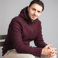Veste à capuche homme 100% laine polaire - ENGEL