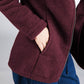 Veste femme en maille polaire de laine - ENGEL