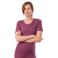 Maillot manches courtes 100% coton JULIANE - LIVING CRAFTS