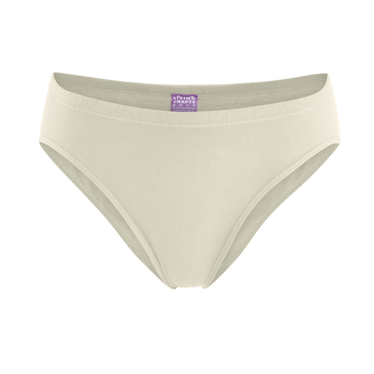 Slip femme taille normale en coton bio Ligne Nature