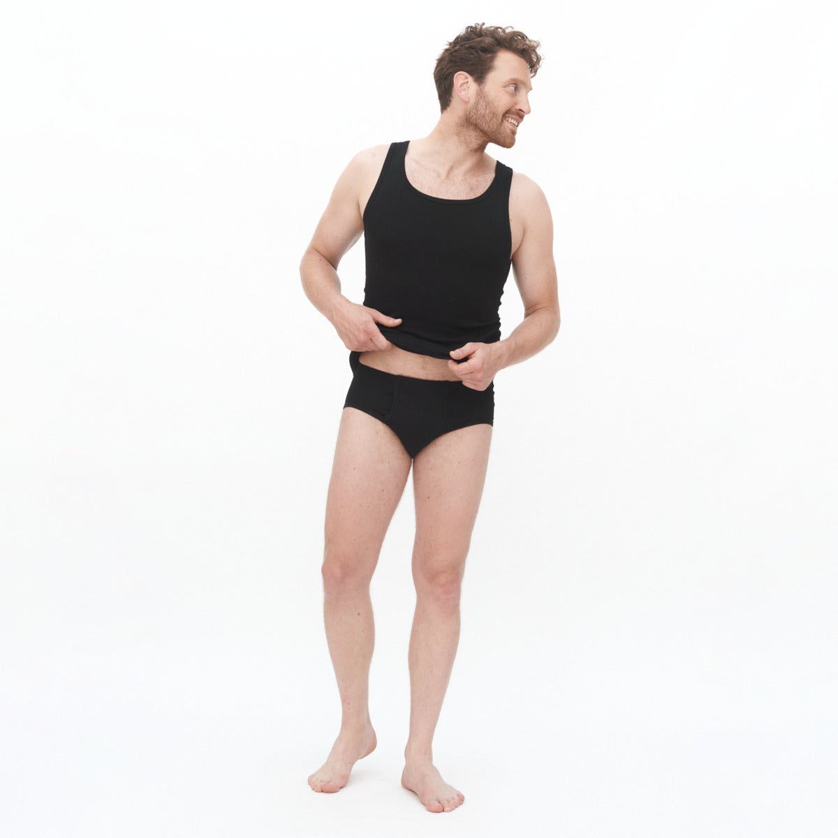 Slip avec ouverture 100% coton biologique JULIUS - LIVING CRAFTS