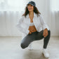 Legging HELLA en coton bio molletonné - LIVING CRAFTS