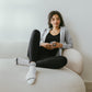 Legging HELLA en coton bio molletonné - LIVING CRAFTS