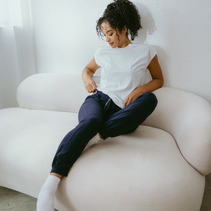 Pantalon de détente BEA en coton bio - LIVING CRAFTS