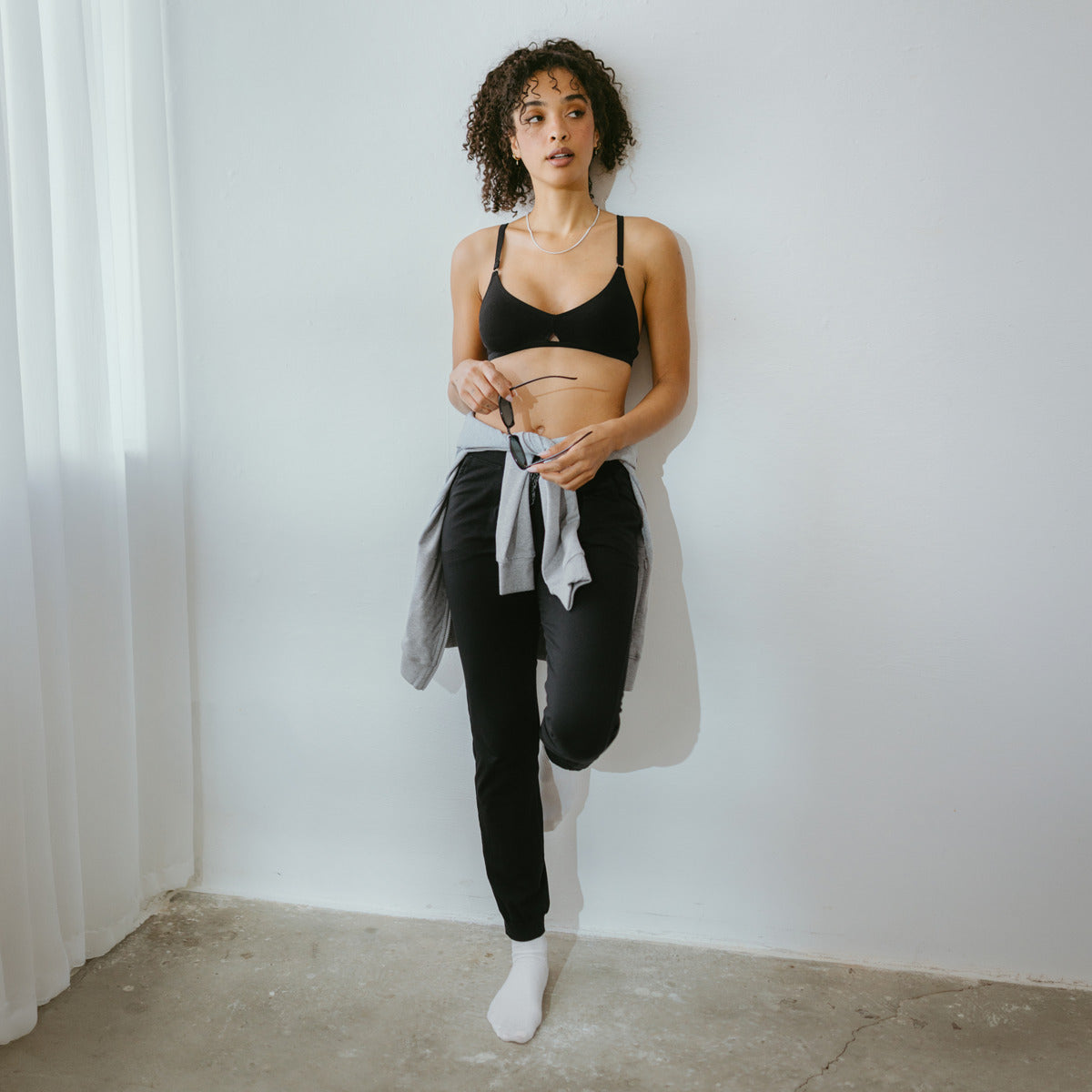 Pantalon de détente BEA en coton bio - LIVING CRAFTS