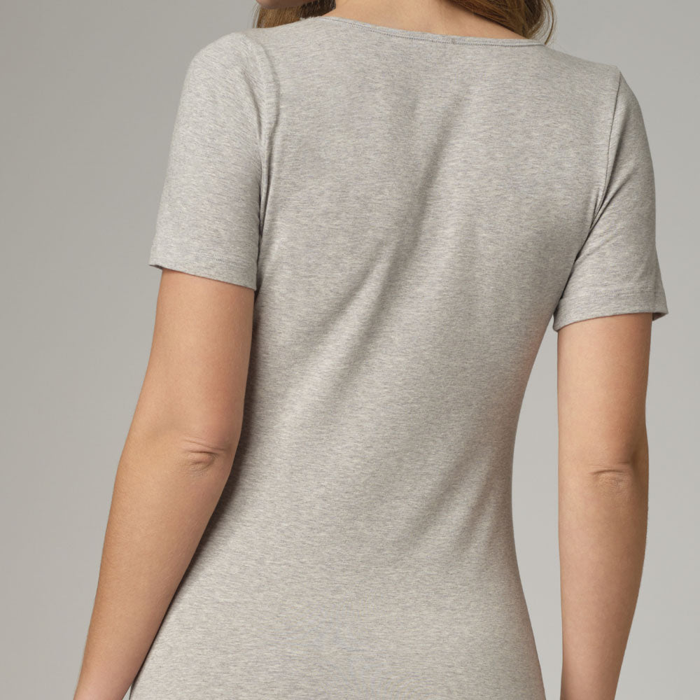Maillot manches courtes en coton bio - COMAZO