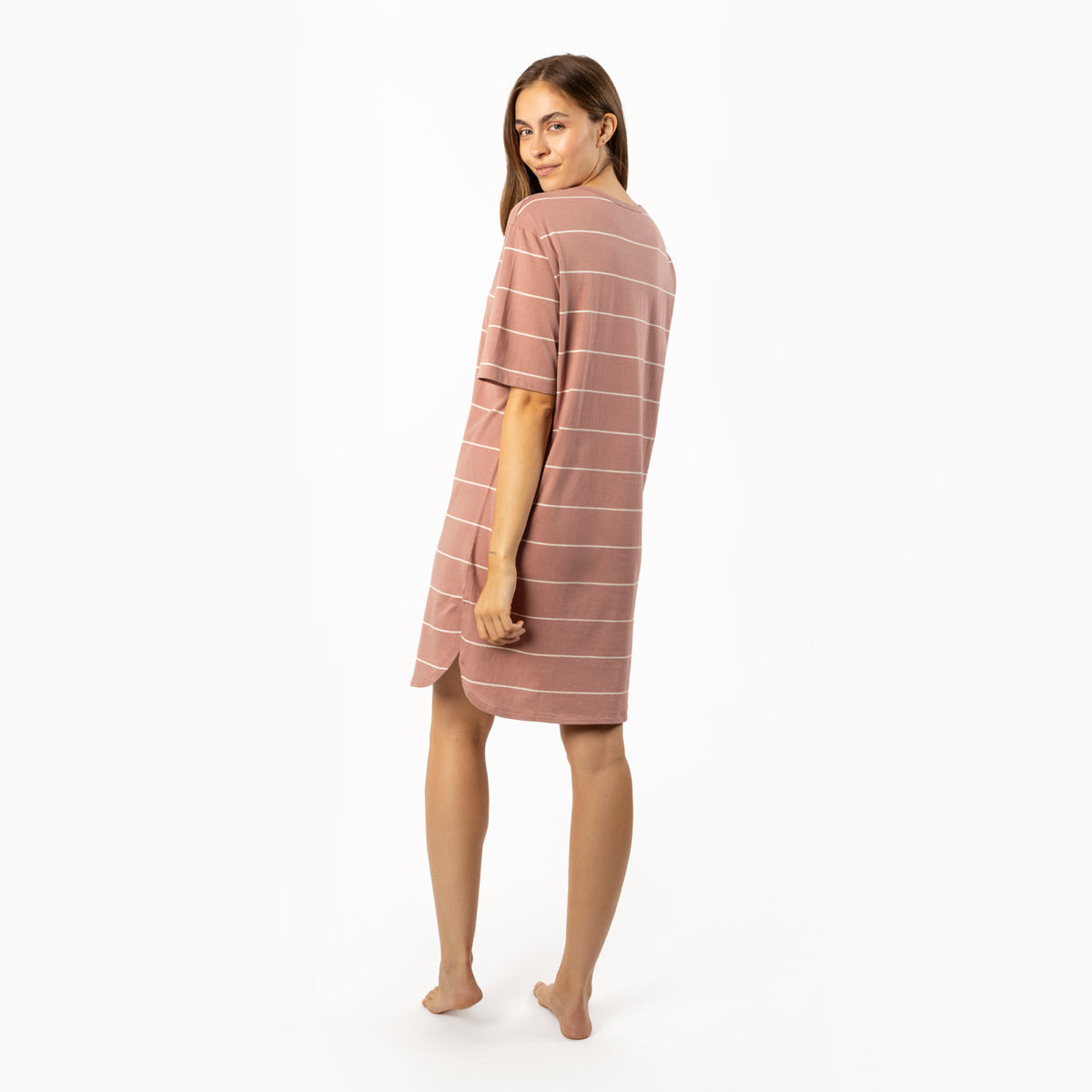 T-Shirt large de nuit BERIT en coton bio - LIVING CRAFTS