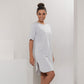 T-Shirt large de nuit BERIT en coton bio - LIVING CRAFTS