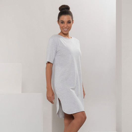 T-Shirt large de nuit BERIT en coton bio - LIVING CRAFTS