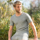 Maillot manches courtes homme laine et soie - ENGEL