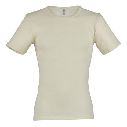 Maillot manches courtes homme laine et soie - ENGEL