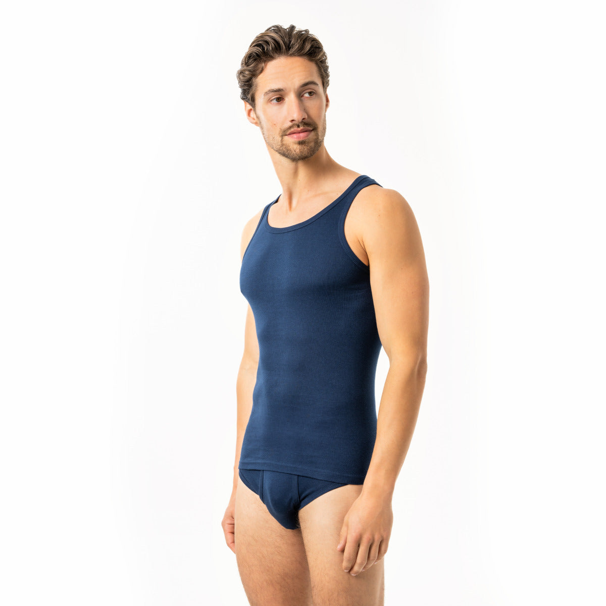 Débardeur homme JOSEPH 100% coton biologique - LIVING CRAFTS