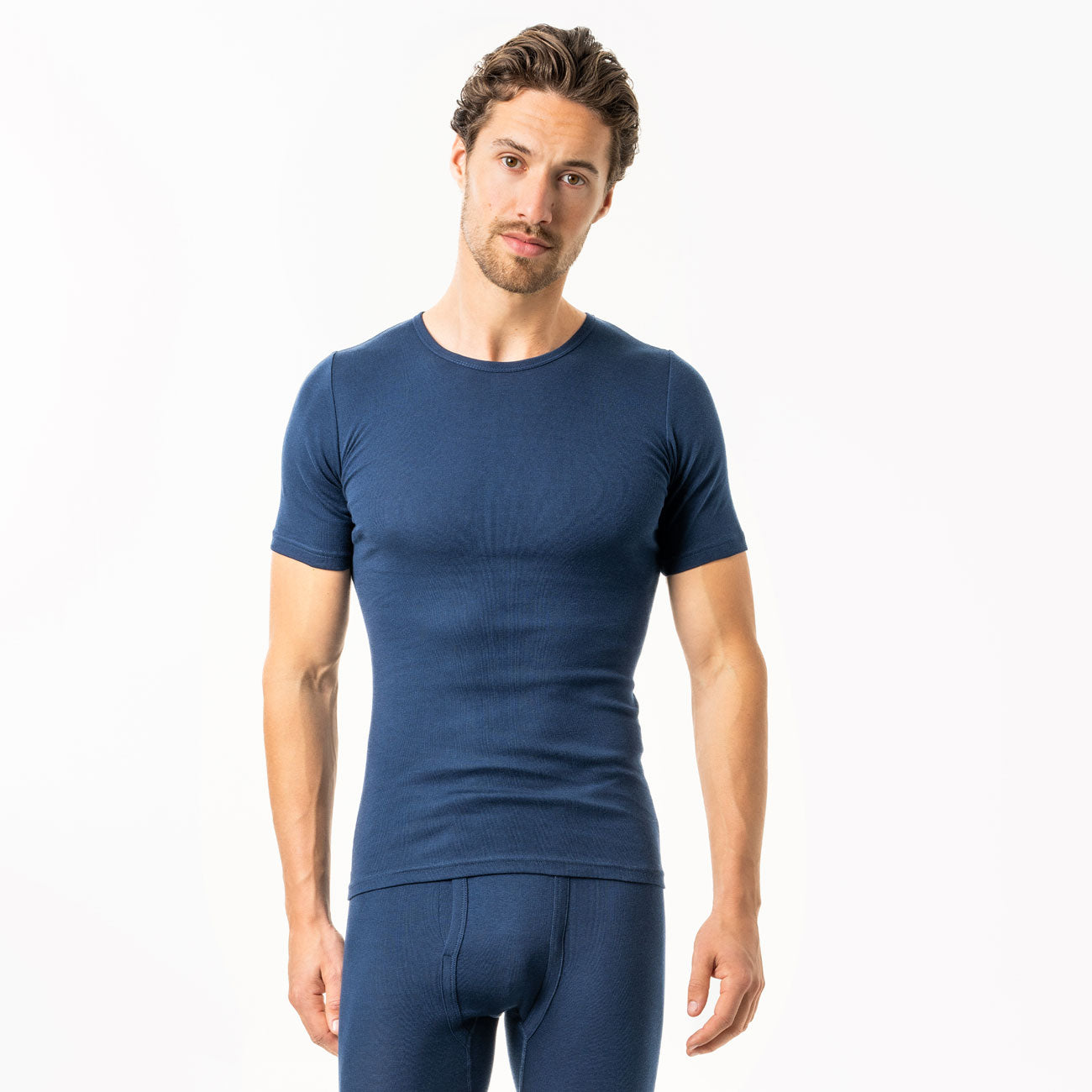 Maillot manches courtes JACOB 100% coton bio - LIVING CRAFTS