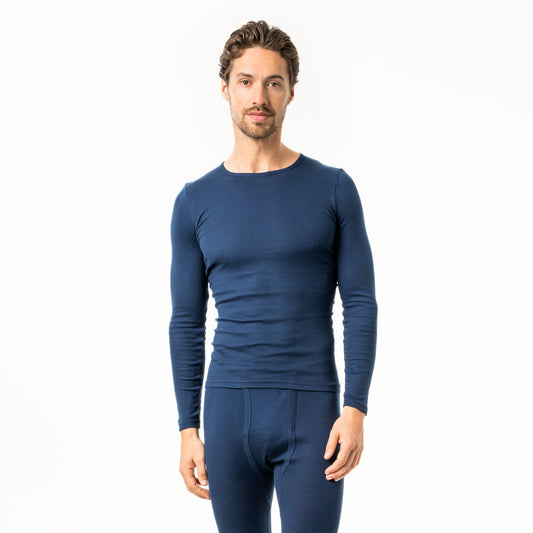 Maillot manches longues JOHAN  homme 100% coton bio - LIVING CRAFTS