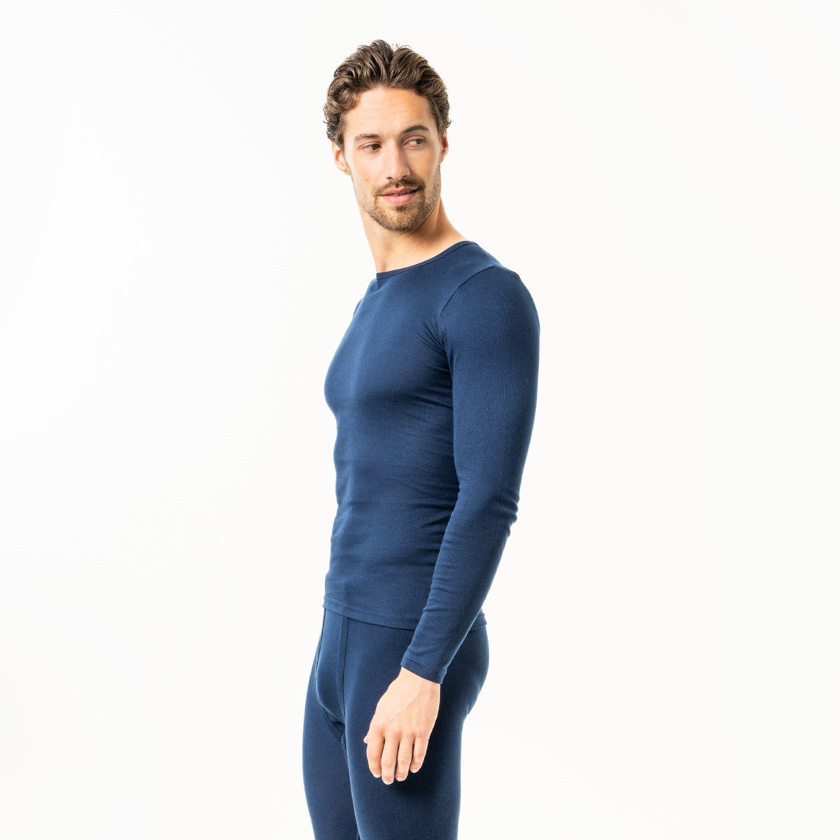 Maillot manches longues JOHAN  homme 100% coton bio - LIVING CRAFTS