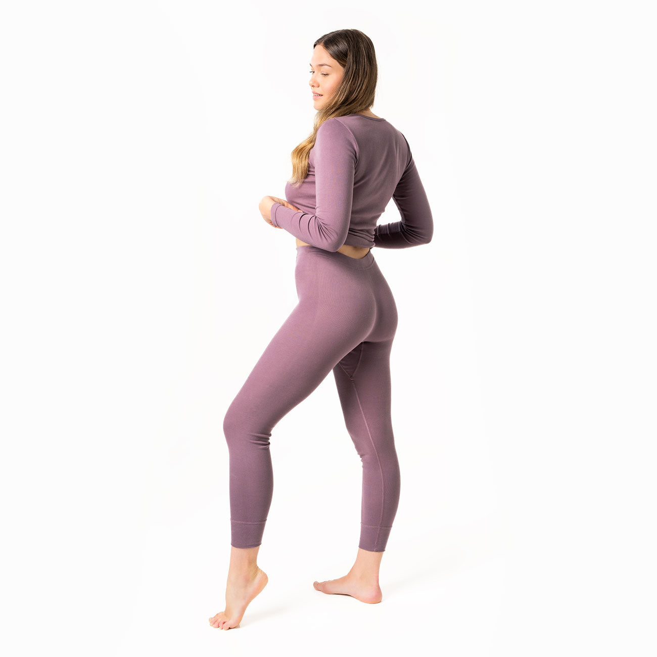 caleçon long pour femme en 100% coton biologique idéal en superposition avec des pantalons