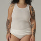 Débardeur 100% coton bio, pointelle - COMAZO