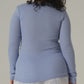 Haut manches longues 100% coton bio, pointelle - COMAZO