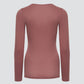 Haut manches longues 100% coton bio, pointelle - COMAZO