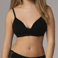 Soutien-gorge coqué sans armature avec dentelle - COMAZO