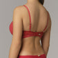 Soutien-gorge coqué sans armature avec dentelle - COMAZO