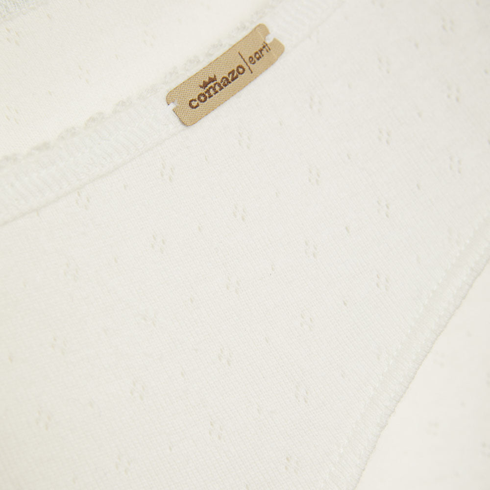 Slip JAZZ 100% coton bio, pointelle - COMAZO