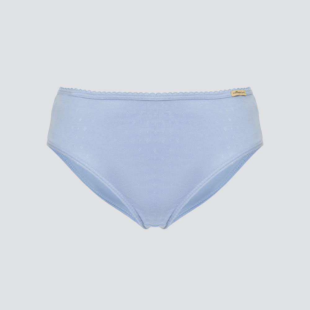 Slip JAZZ 100% coton bio, pointelle - COMAZO