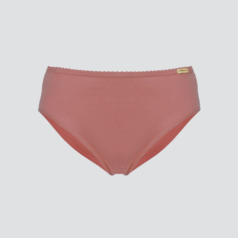 Slip JAZZ 100% coton bio, pointelle - COMAZO