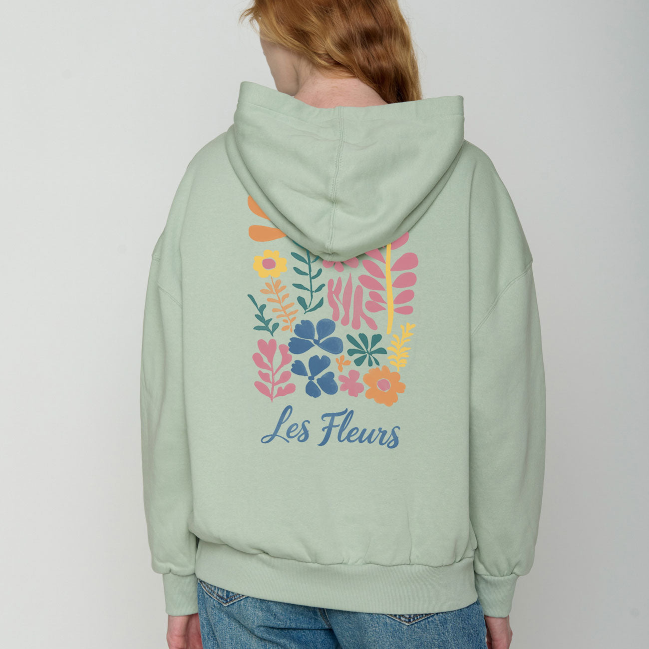 Sweat à capuche Les Fleurs - GREENBOMB