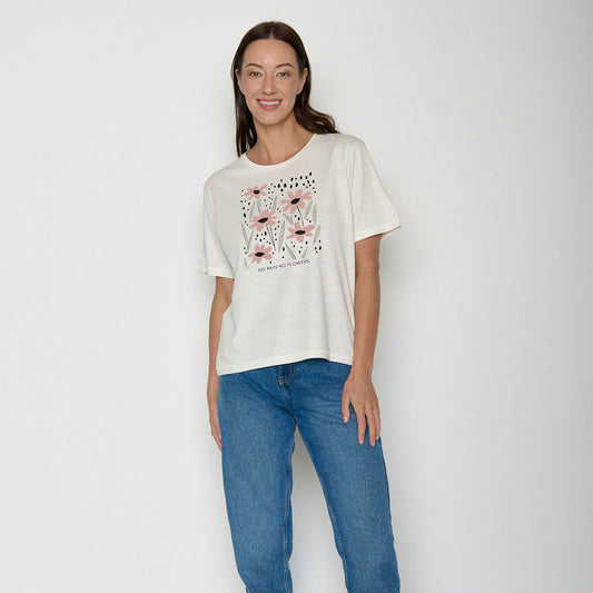 T-shirt No Rain 100% Coton bio - GREENBOMB