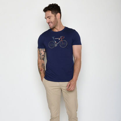 T-shirt vélo JACQUES en coton bio - GREENBOMB