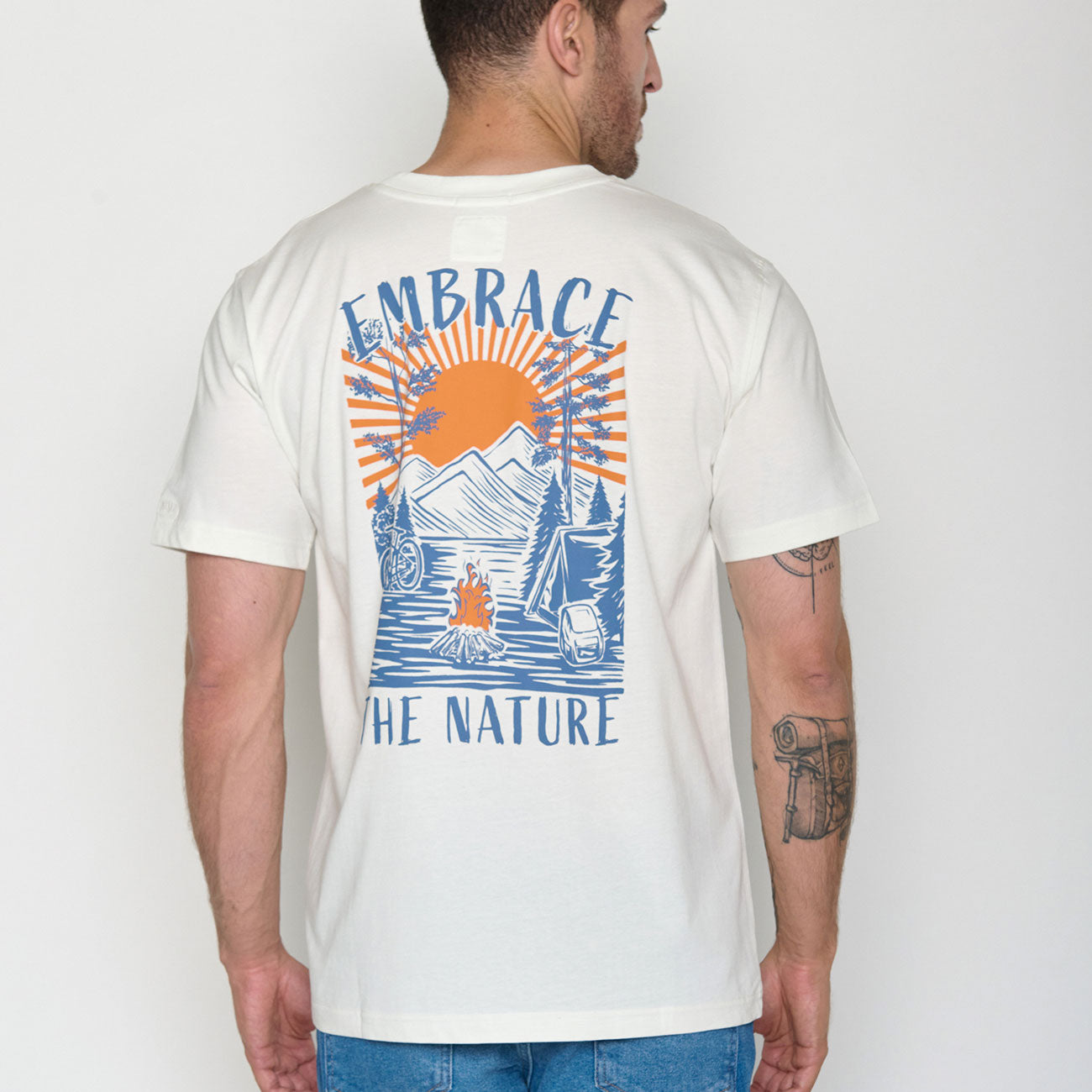 T-shirt Embrasse Nature en coton bio - GREENBOMB