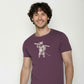 T-shirt ours au ski en coton bio - GREENBOMB