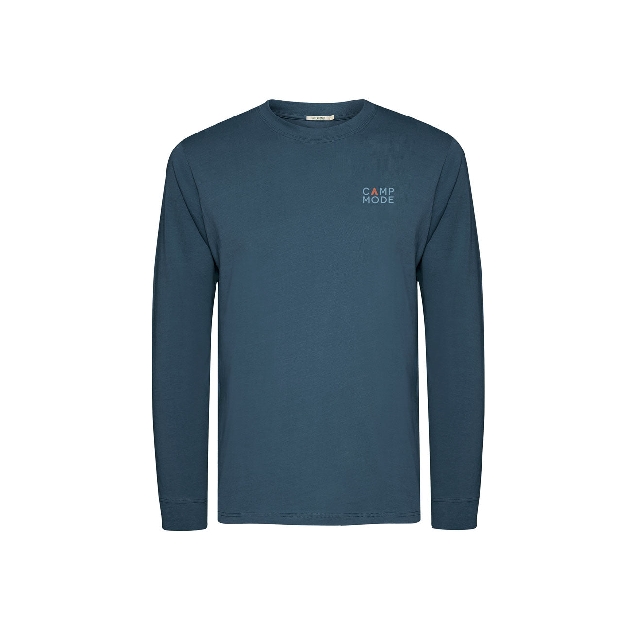 T-shirt manches longues en mode camping 100% coton - GREENBOMB