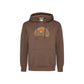 Sweat à capuche montagne 100% coton bio - GREENBOMB