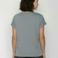 T-shirt LOONY imprimé vase et chaton - GREENBOMB