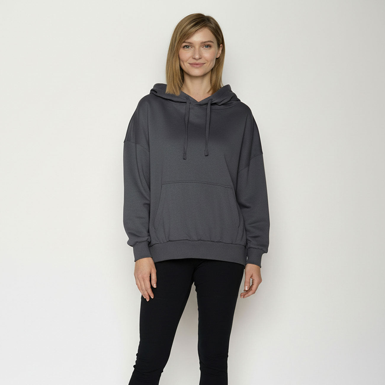 Sweat à capuche brodé fleurs dans le dos - GREENBOMB