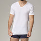 Maillot col V en coton bio - COMAZO