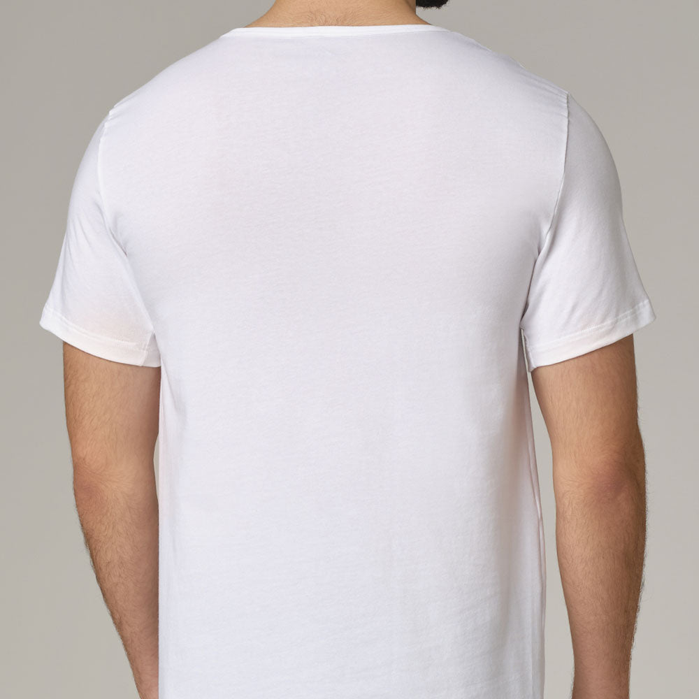 Maillot col V en coton bio - COMAZO