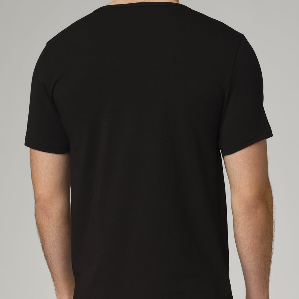 Maillot col V en coton bio - COMAZO