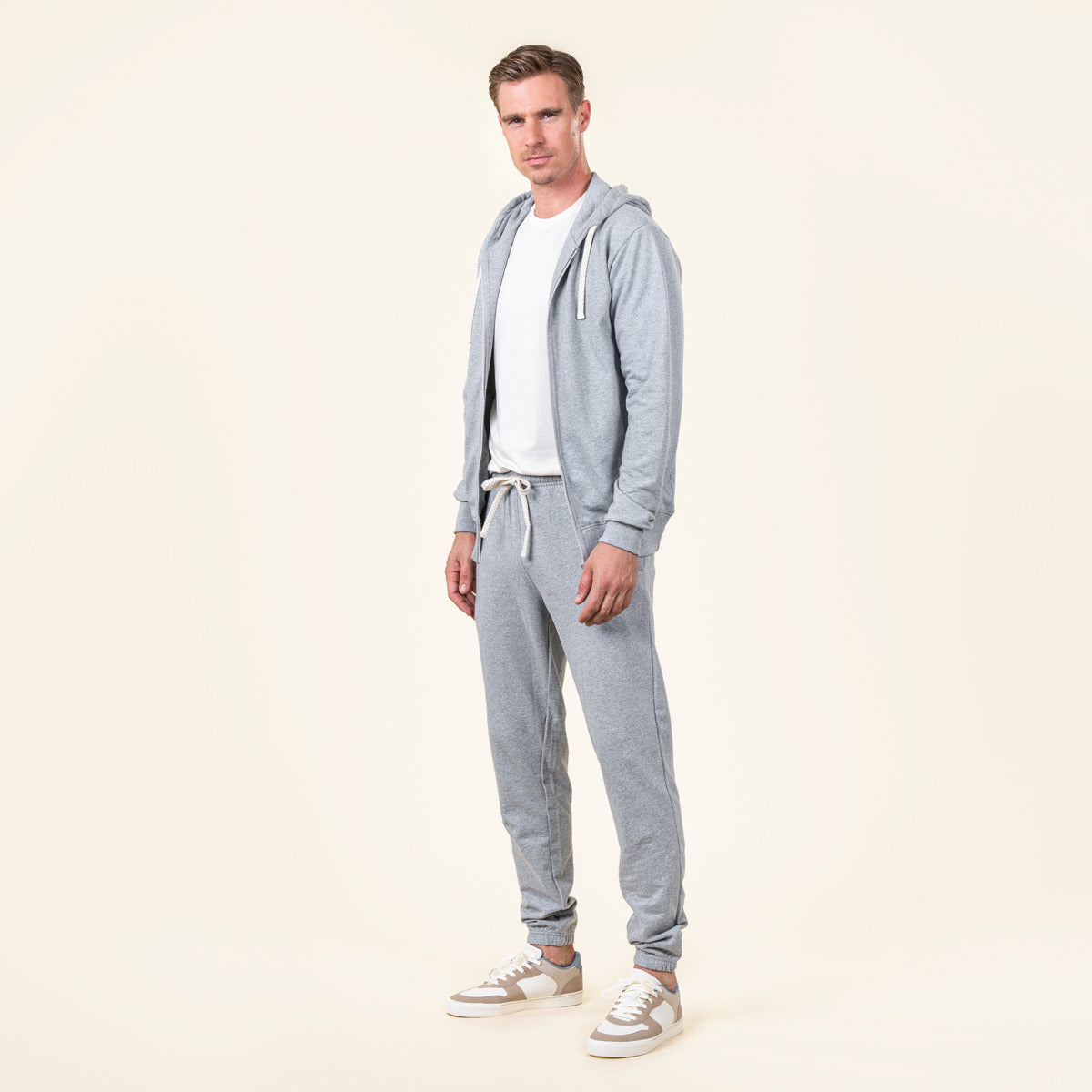Sweat à capuche 100% coton CAMERON - LIVING CRAFTS