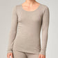 Maillot manches longues en coton laine et soie - COMAZO