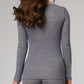 Maillot manches longues en coton laine et soie - COMAZO