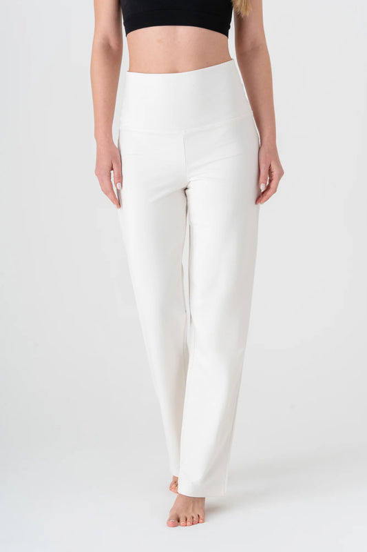 Pantalon large ceinture élastiquée - LEELA COTTON